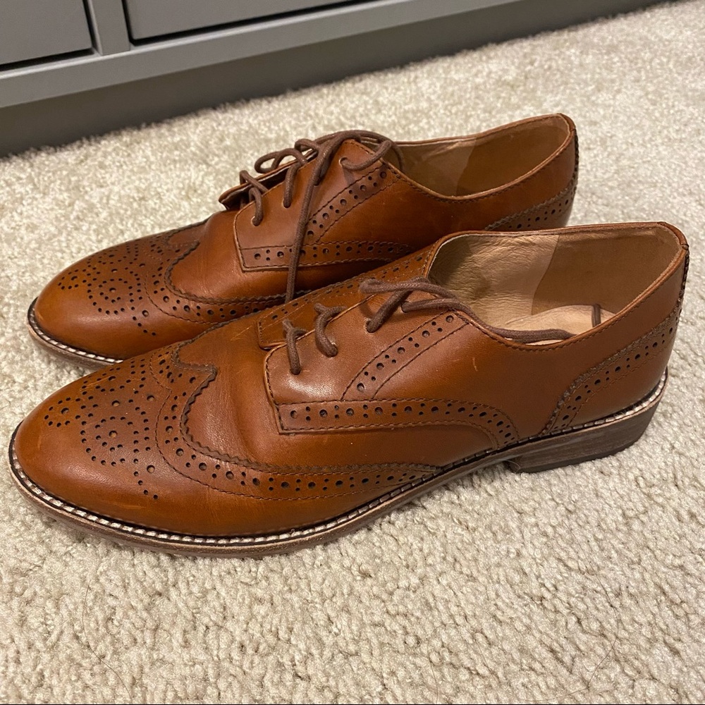 Madewell - The Juliette Oxford - Brown - Size 7